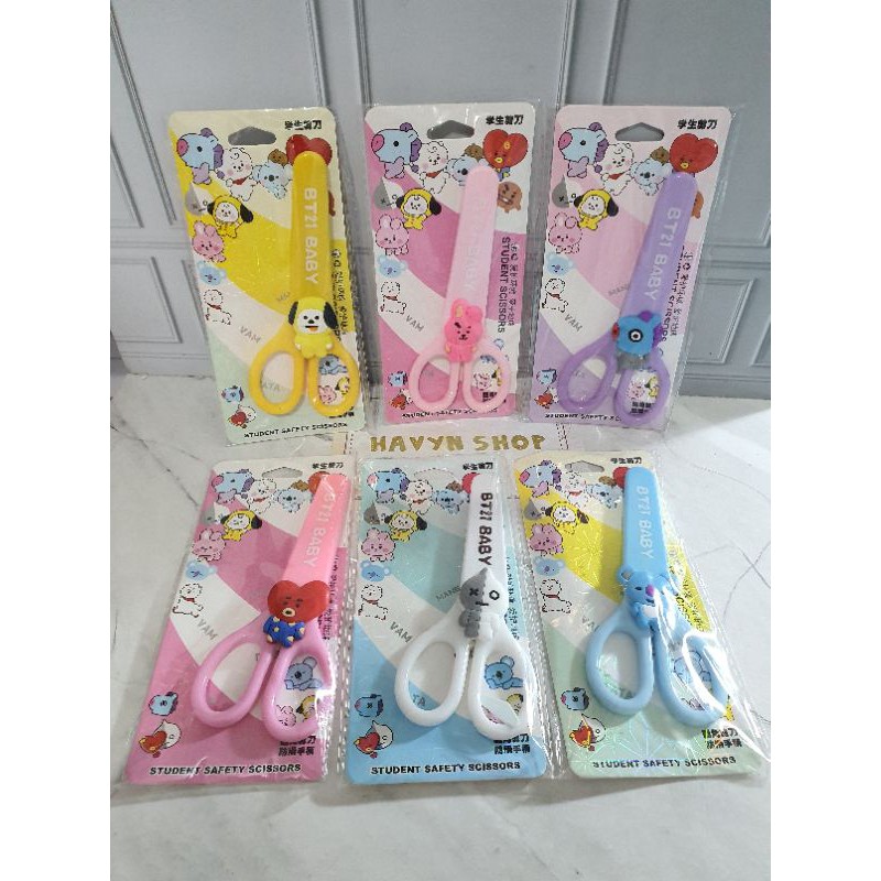 GUNTING BTS BT 21 atau UNICORN/SCISSORS/gunting fancy anak-6