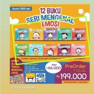 12 Buku Seri Mengenal Emosi