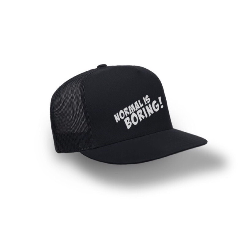 TERMURAH TERLARIS Topi Trucker Custom Normal is Boring