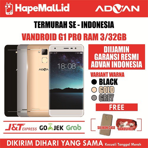 ADVAN G1 PRO GARANSI RESMI ADVAN INDONESIA TERMURAH