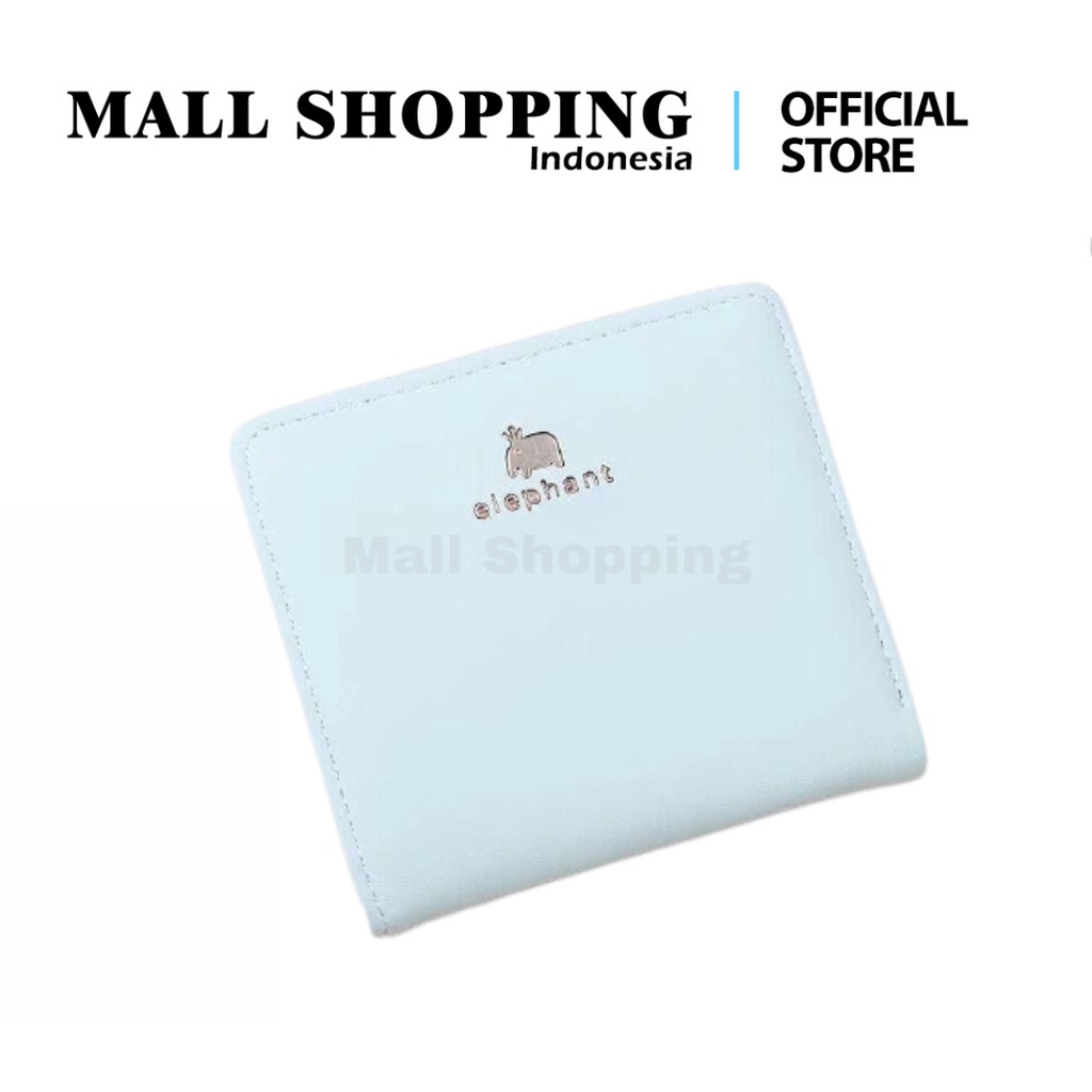 (COD) Dompet Kulit Lipat Wanita Dompet Wanita Dompet Import MURAH MALLSHOPPING