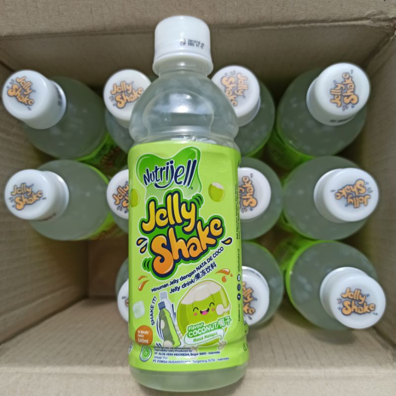 

Minuman Jelly Shake Nata De Coco Rasa Kelapa Coconut 340 Gram