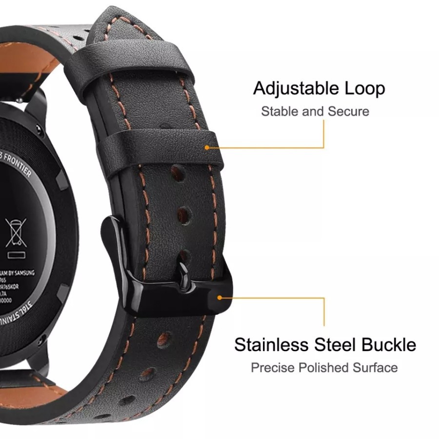 TALI JAM STRAP SMARTWATCH HUAWEI GT2E 46MM MODEL LEATHER SPORT