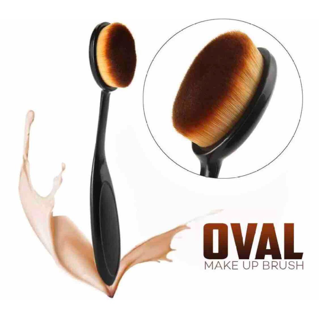 OVAL BLENDING FOUNDATION BRUSH - KUAS OVAL FOUNDATION BLENDING MAKE UP