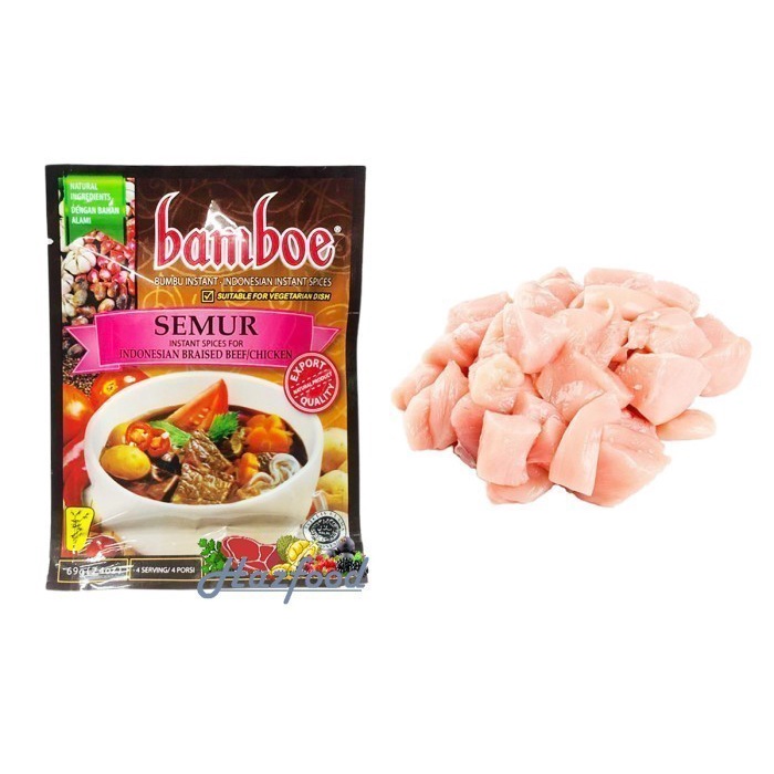 

Bamboe Semur Ayam Cube 500 Gram