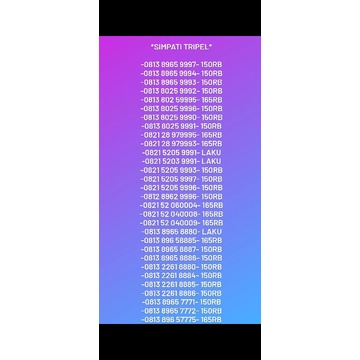 perdana simpati tripel