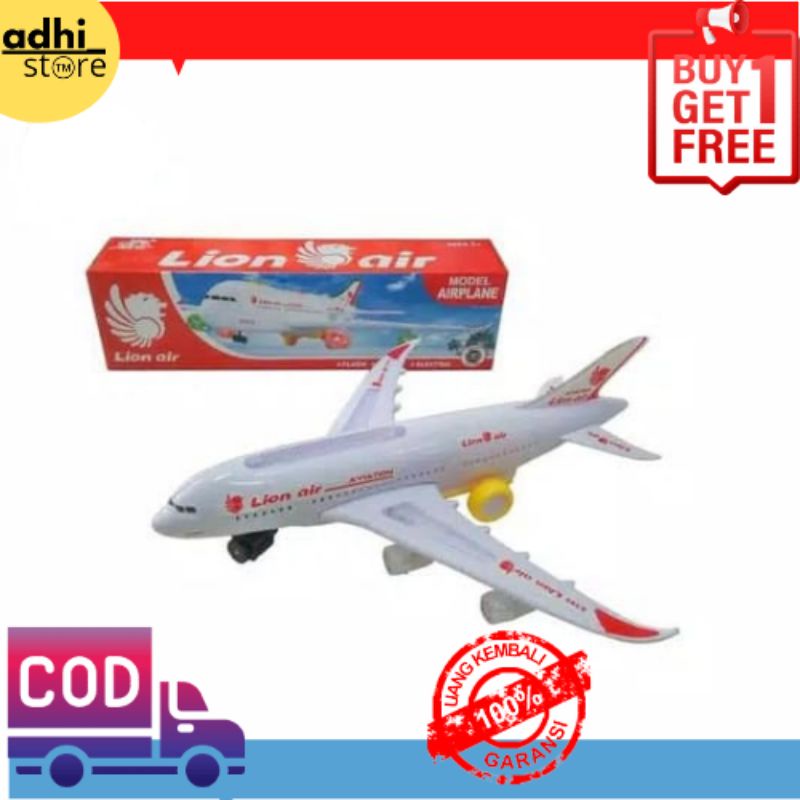 Mainan Pesawat Terbang Garuda Lion Air Citilink Airbus