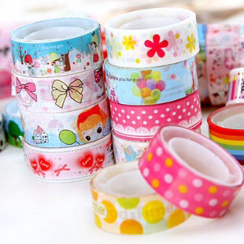 

[RANDOM HARGA SATUAN] Washi tape