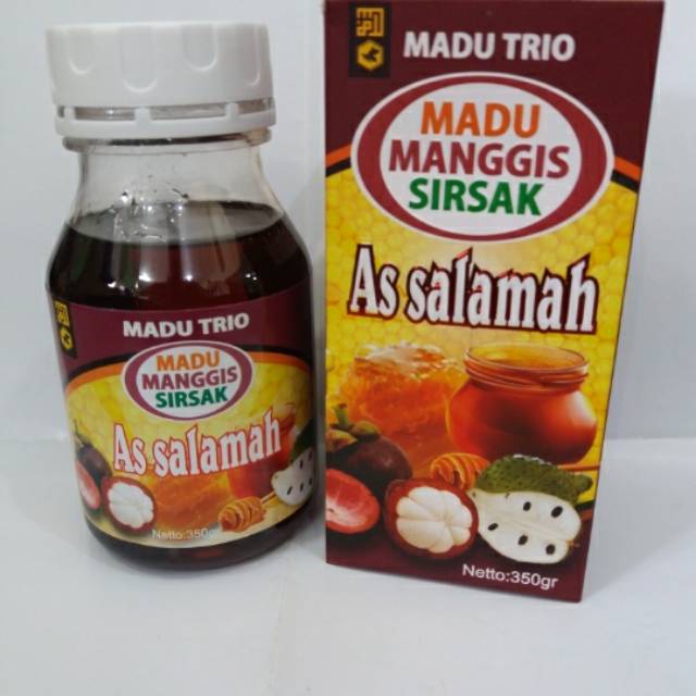 

Madu assalamah trio madu manggis sirsak