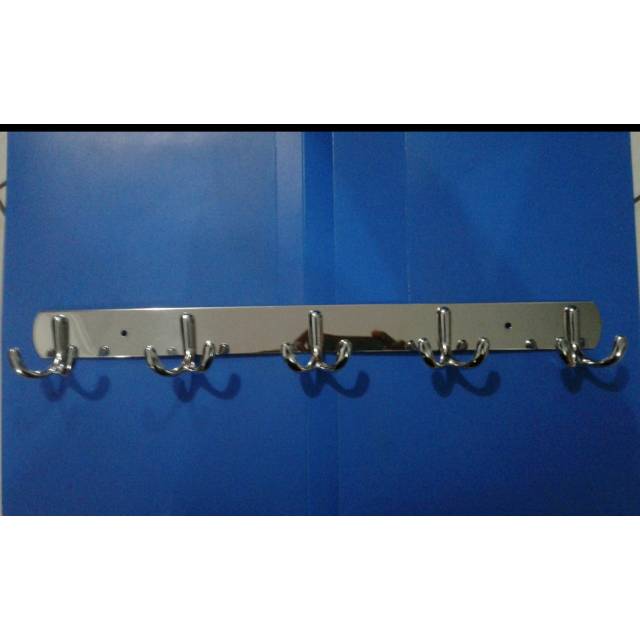 Gantungan baju wikea 5 kait