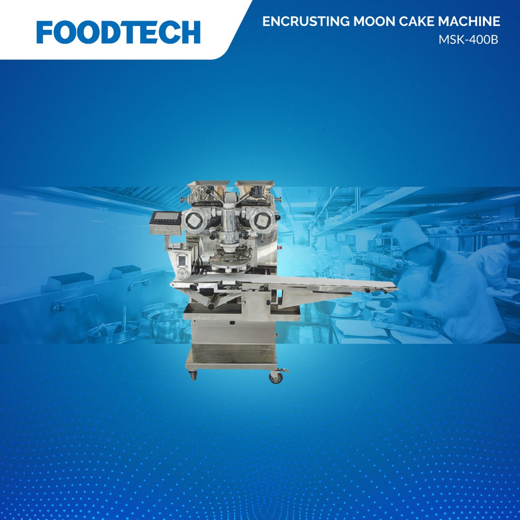 Mesin Pencetak Biskuit Encrusting Cake Machine Model MSK-400B