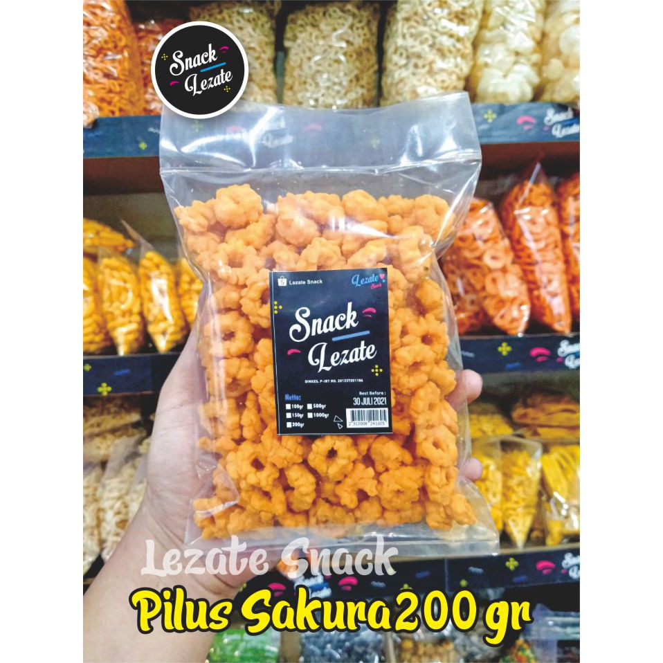 

Sedap Snack - Pilus Sakura 200gr Murah / Snack RIbut / Camilan Asin / Snack Enak Pilus Australia