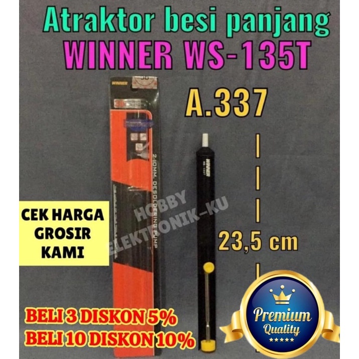 SEDOTAN TIMAH ATRACTOR WINNER WS 135T