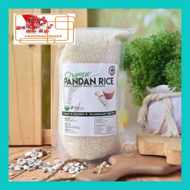 

S0Bers House Of Organix Organic Pandan Rice / Beras Pandan Wangi Ric0S50B