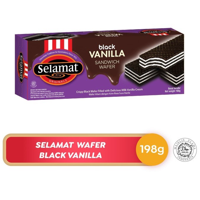 

Selamat Wafer Black Vanilla 198 g