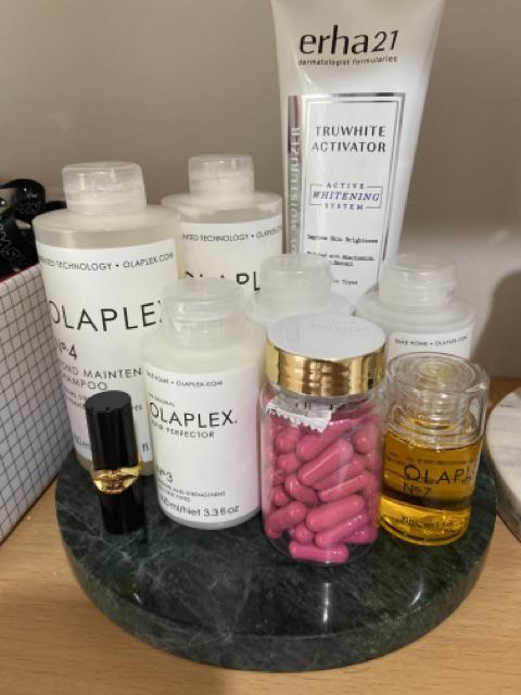 Verde Patricia Round Marble Flat Tray | Tatakan Marmer Bulat Verde Patricia 20 Cm