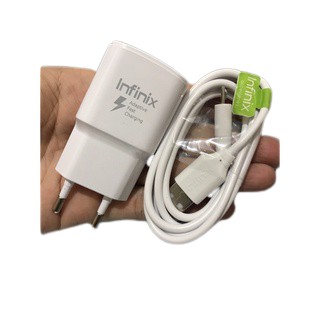 TRAVEL CHARGER INFINIX HOT 9 PLAY - 10 PLAY QUALCOM 3.0 FAST CHARGING [QTOP.id]