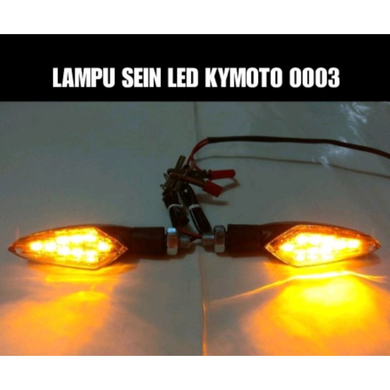 Lampu Sein led kymoto sen reting r15 cb 150 vixion cbr 150 r25 mt25 ninja 250 z250 AEROX ADV DLL