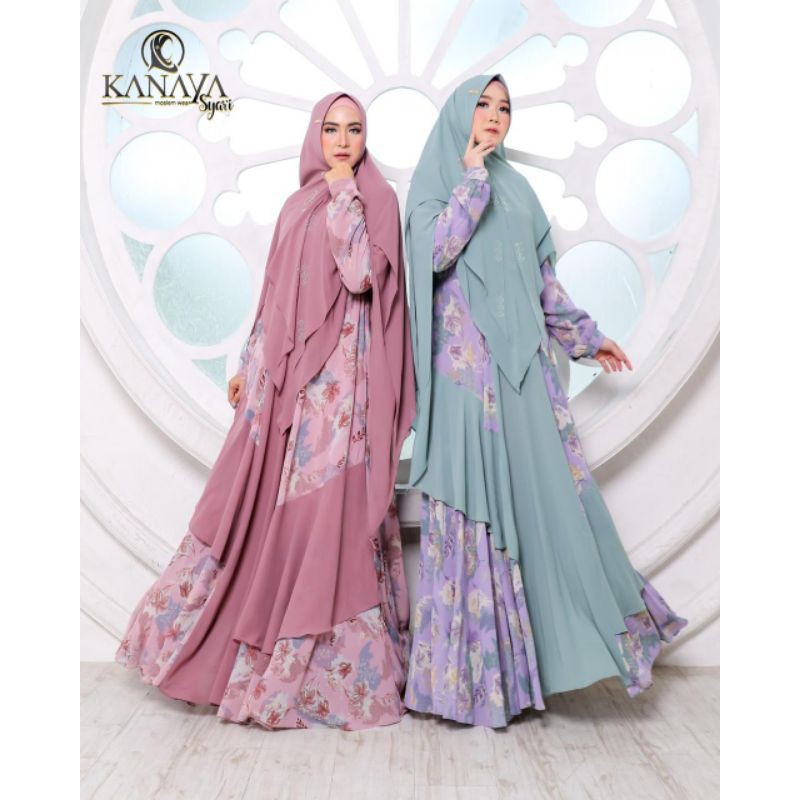 Gamis Set Adira Syari by Kanaya Ori