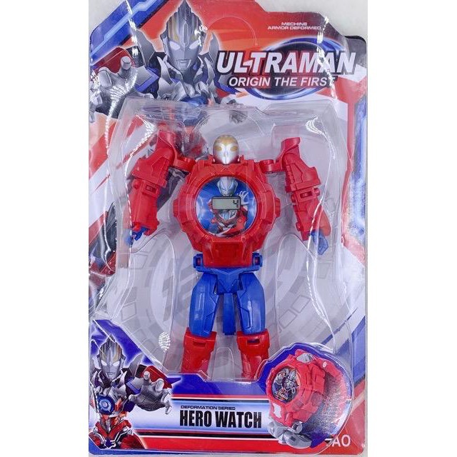 BAJ JAM TANGAN ANAK ROBOT TRANSFORMASI TRANSFORMER ROBOT MODEL AVENGERS SUPERHERO - JA014