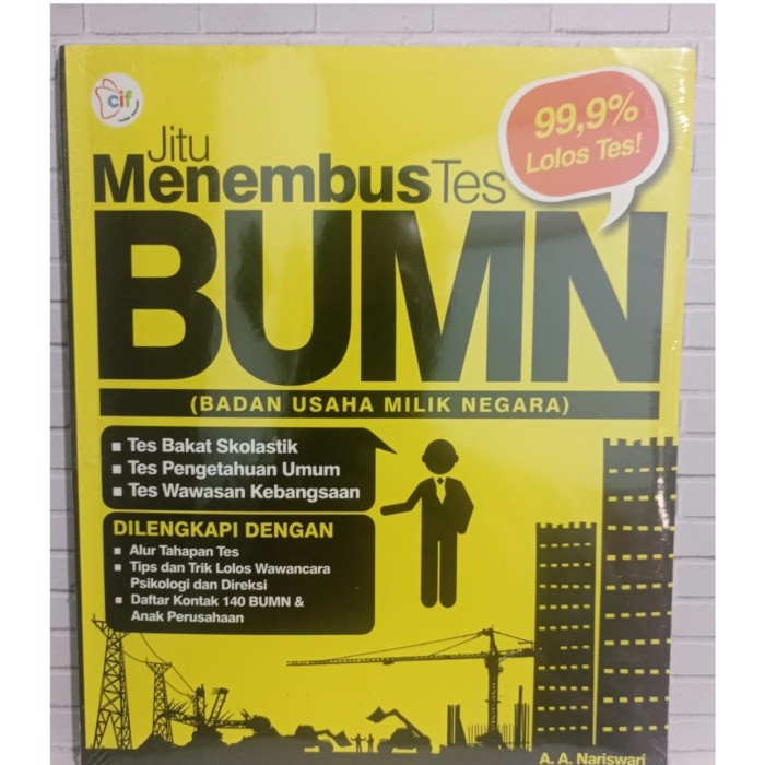 

✨COD✨ Buku JITU MENEMBUS TES BUMN 99% LOLOS||Original TerUpdate
