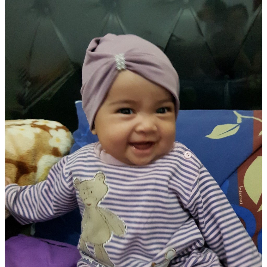 Ciput Qisty kids permata ciput balita swaroski 0-3 tahun/ daleman kerudung inner hijab