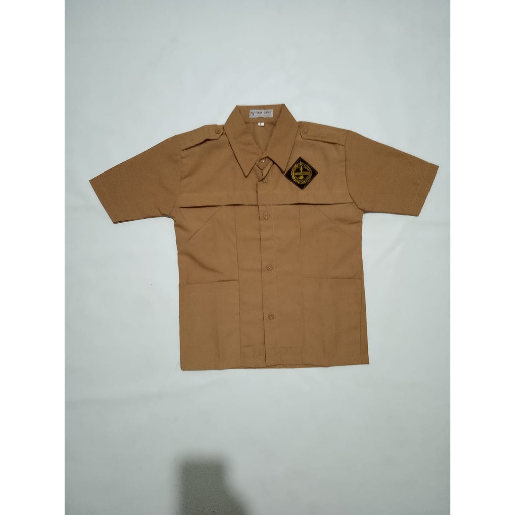 Seragam SD Pramuka Baju Pendek Rok Pendek Lengkap