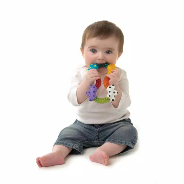 Playgro Click &amp; Twist Rattle - Mainan bayi