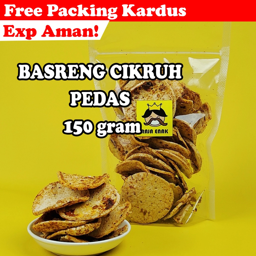 

BASRENG CIKRUH 150gr | CEMILAN CAMILAN SNACK SNEK KILOAN RAJAENAK RAJA ENAK