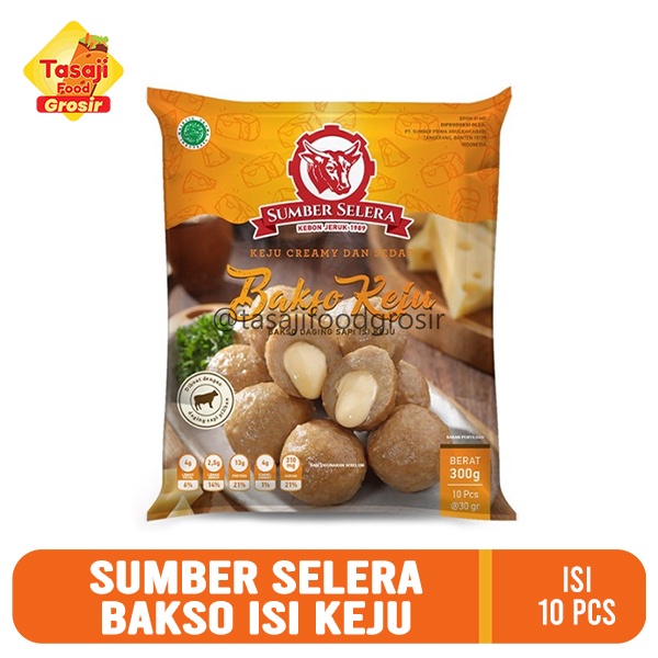 

Sumber Selera Bakso Sapi isi keju 10 pcs Berat 300 Gram