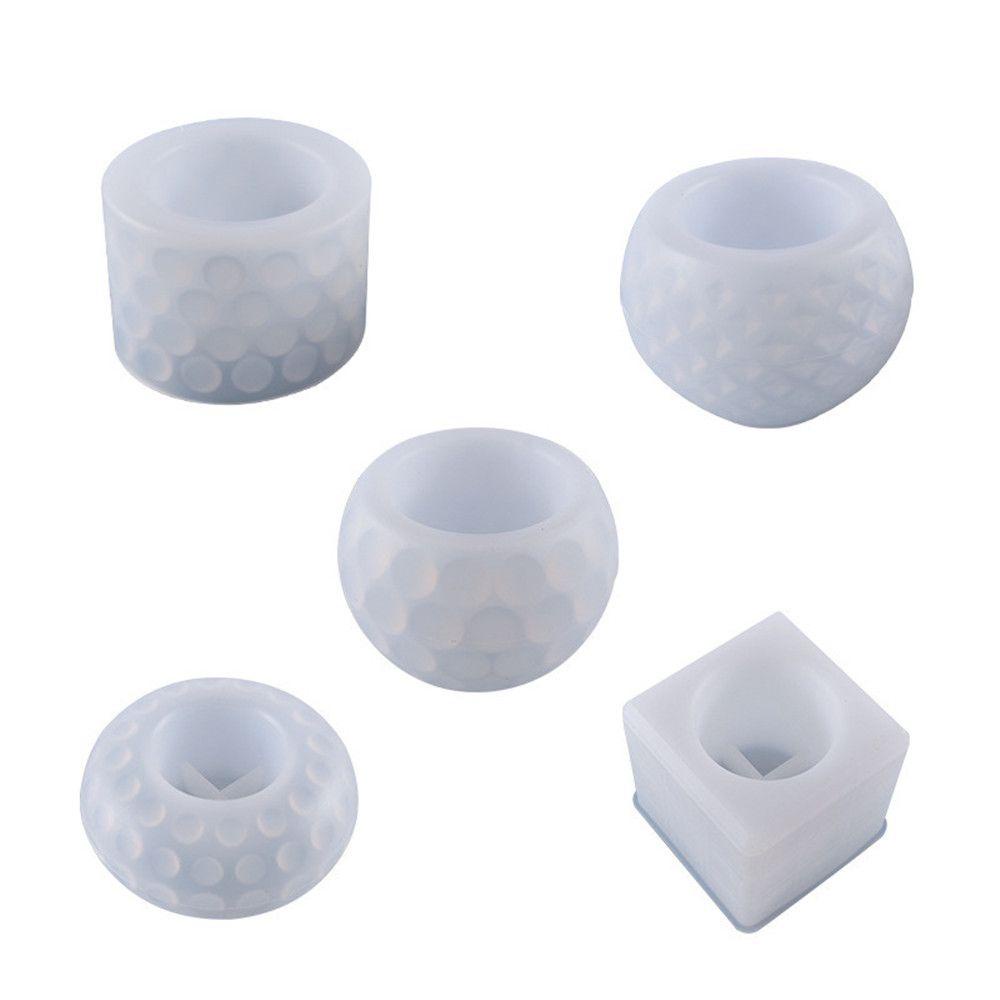 Cetakan Tray Resin Kristal Nanas Dekorasi Rumah Penyimpanan Alat Membuat Perhiasan Casting Pot Bunga Cetakan Silikon Succulent Flower Pot
