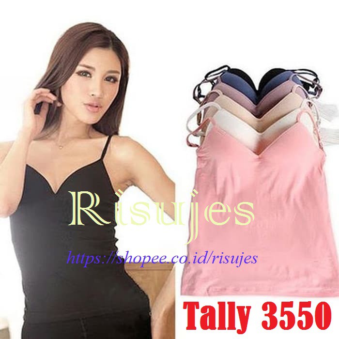 Tank Top Baju Wanita / Baju Singlet Bra BH Model 3550 , 3551 , 2005 , 2015 Asli Tally