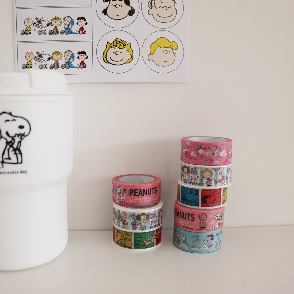 Snoopy Tapes dan Paper Tapes Snoopy Japanese Paper Tape