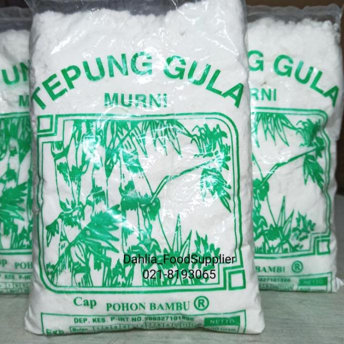 

TERLARIS TEPUNG GULA HALUS 500GR CAP POHON BAMBU - tepung gula halus - gula donat - gula tabur - gula bubuk terbaik