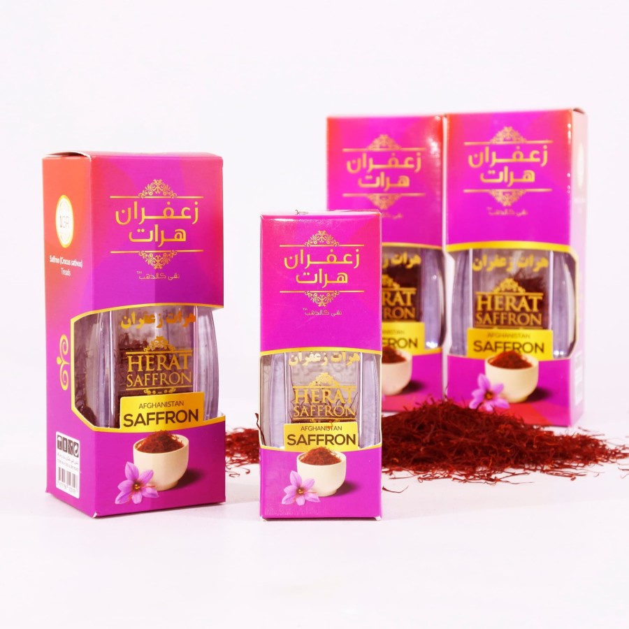 Saffron Herat Saffron 0,5 gr Super Negin Premium Original Bunga Safron Setengah Gram