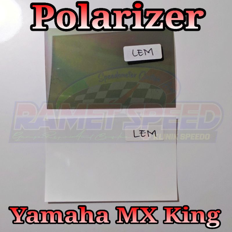 Polarizer speedometer yamaha mx king polaris speedometer mx king rare item best price