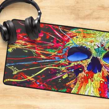 MousePad Mouse Pad Gaming XL Desk Mat Glowing High Precision Jumbo Mousepad Besar Anti Slip