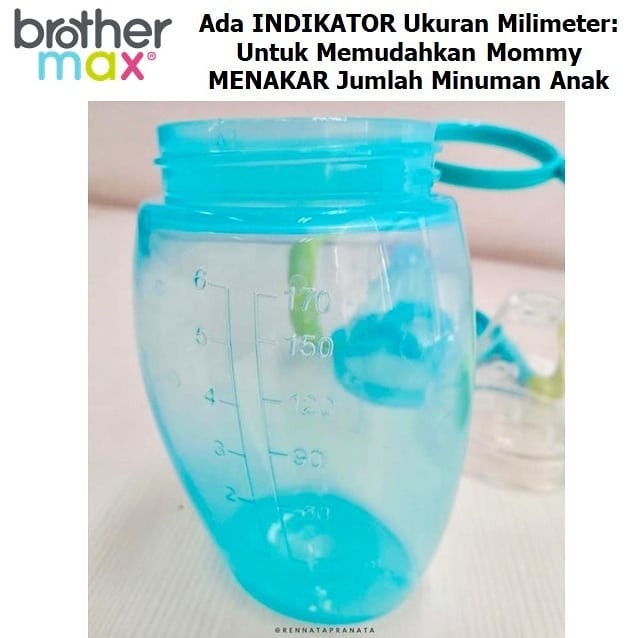 Brother Max 4in1 Trainer Cup Botol Cangkir MPASI