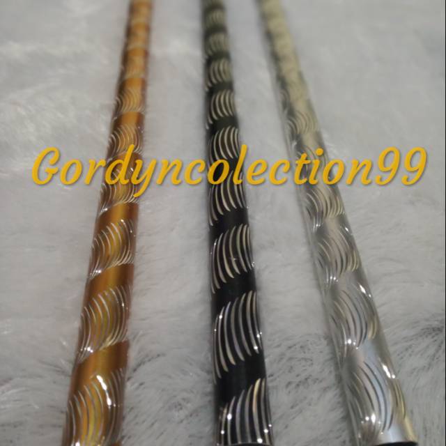 Besi gorden/ batang gorden/ rolet gorden/rell soka gorden ulir