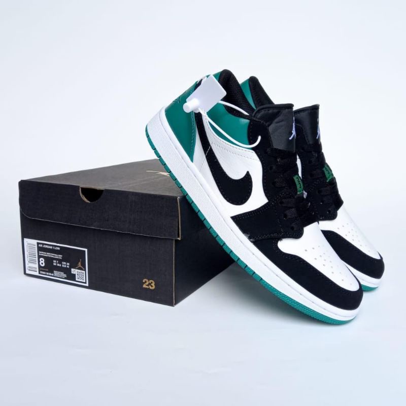 Sepatu Nike Air Jordan 1 Low - Mystic Green Premium Quality