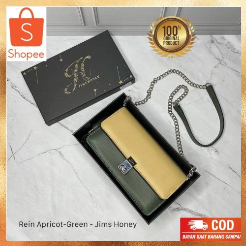 JIMS HONEY REIN BAG FREE BOX tas wanita kecil import ori tali rantai hangout cewek fashion jimshoney