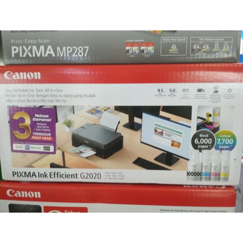 printer canon g2020 print scan copy pengganti g2010