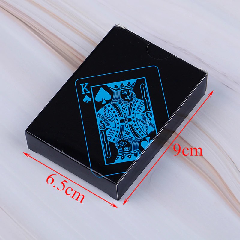 (MAINANKYU) DEDOMON Kartu Remi Plastik Anti Air Waterproof poker plastic cards