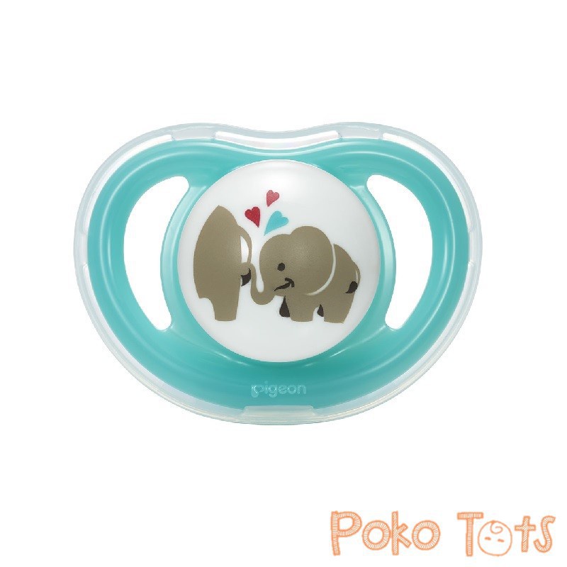 Pigeon Mini Light Pacifier M 6+ Month Empeng Silicone Step 2 WHS