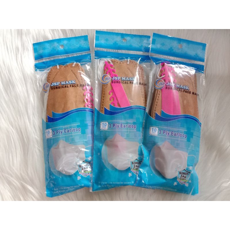 Masker KF94 JSP isi 10 perwarna