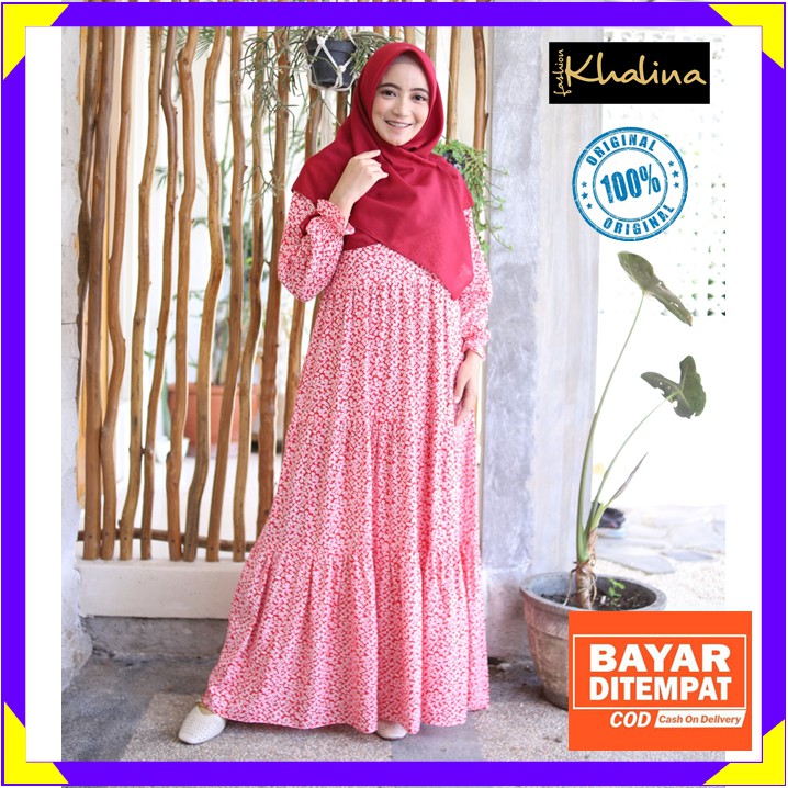 Baju Gamis Homey Home Dress Homedress Homedres Muslim Katun Rayon Viscose Premium Terbaru 2021 Busui