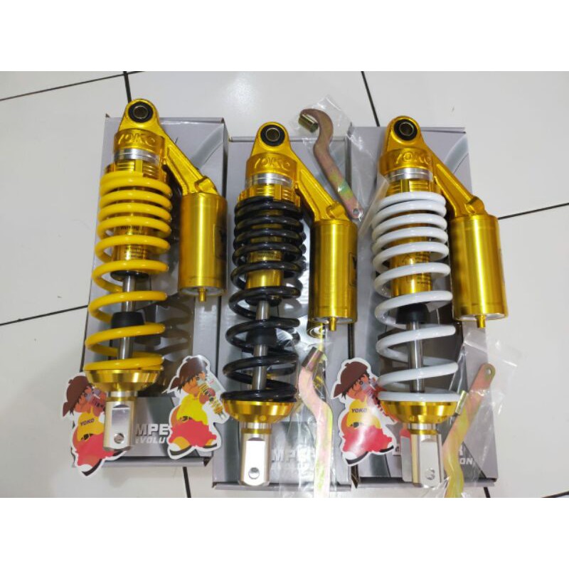 Shockbreaker Yoko Tabung Atas 305mm Motor Beat, Scoopy, Mio, Fino, Xeon