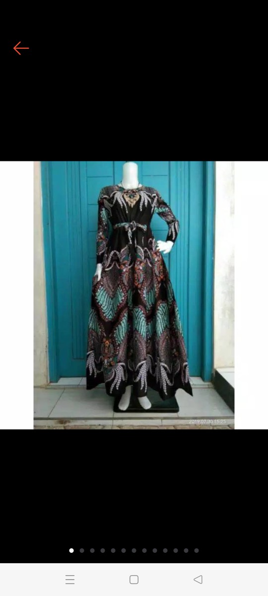 Gamis Batik Original Sawunggaling