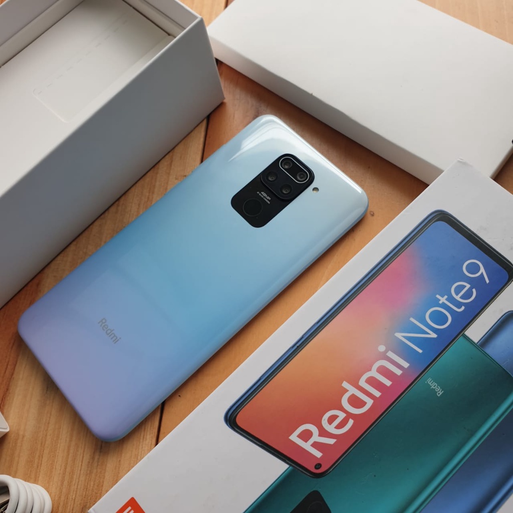 HP SECOND XIAOMI REDMI NOTE 9 4/64GB &amp; 6/128GB HANDPHONE SECOND HP SEKEN HP BEKAS MURAH