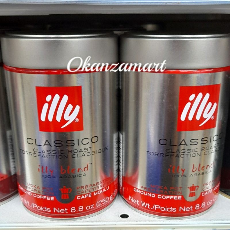 

Illy Classico Moka Ground Coffee 250gr